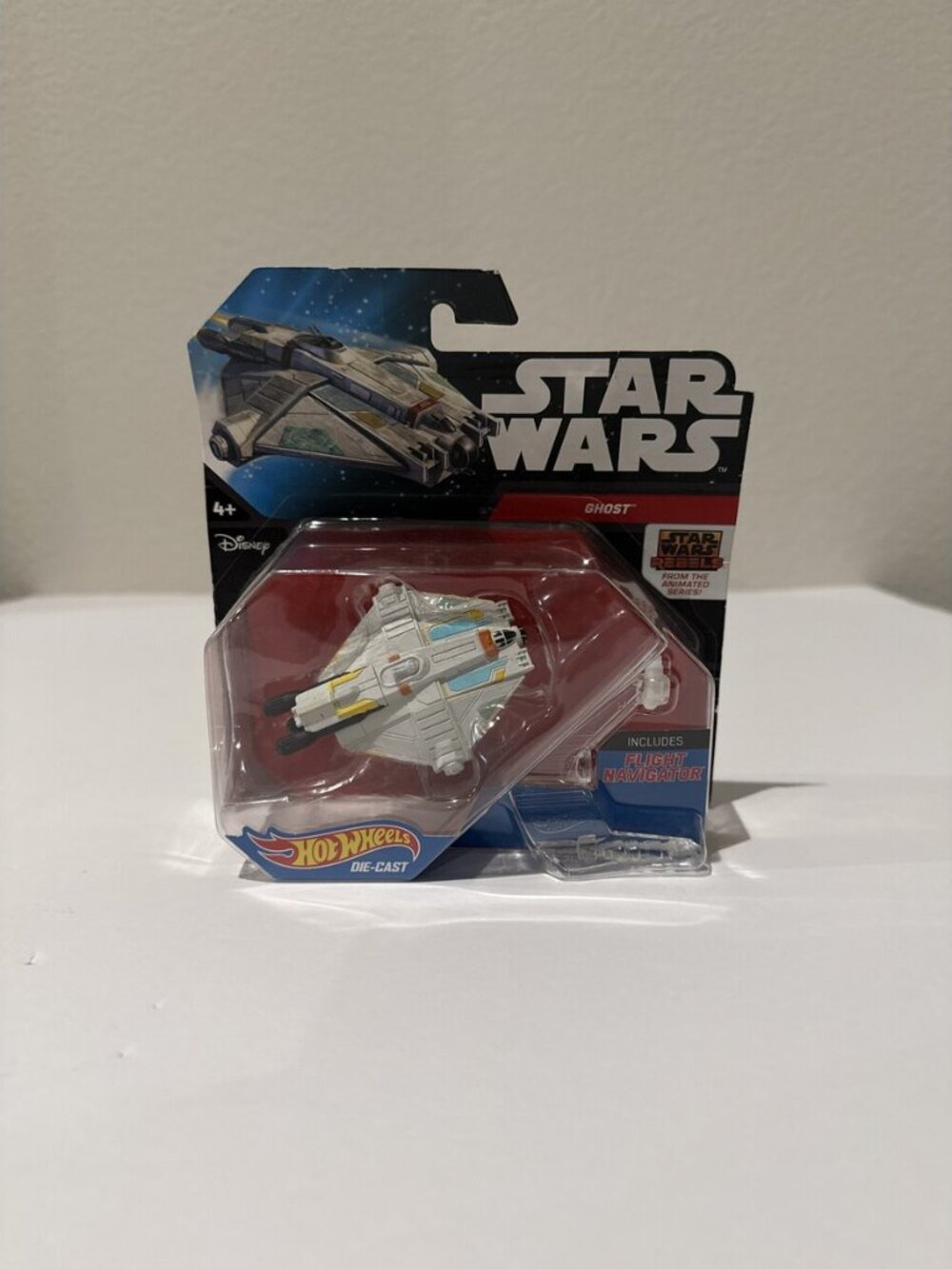 Star Wars Rebels Ghost Hot Wheels Die-Cast Starship